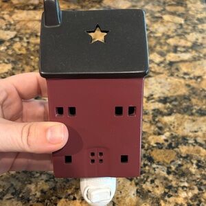 Scentsy Burgundy House Night Light